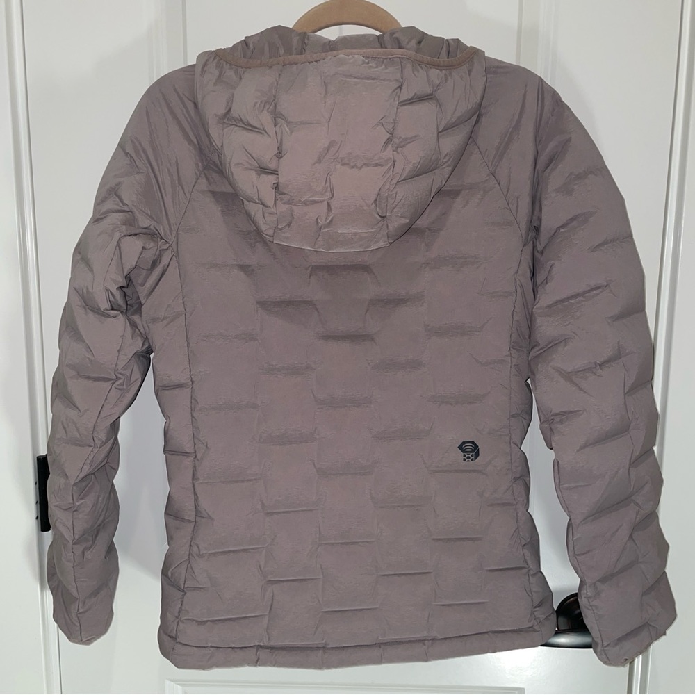 Mountain Hardwear Women's Hooded Puffer Jacket - Dusty Mauve - Picture 2 of 13